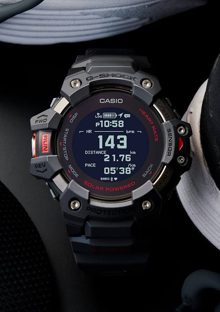 Casio G-Shock G-Squad GBD-H1000-8JR Herren-Armbanduhr , Grau